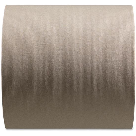 SofPull Mechanical Recycled Paper Towel Rolls - 1 Ply - 7.87" x 1000 ft - 7.80" Roll Diameter - Brown - Paper - Soft, Absorbent, Nonperforated - For Healthcare, Office Building - 6 / Carton. Picture 4