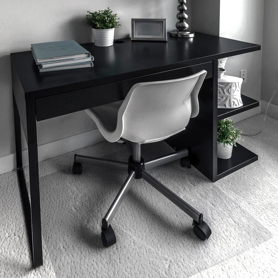 Cleartex&reg; Unomat Anti-Slip Rectangular Chair Mat Hard Floors and Carpet Tiles - 48" x 53" - Floor, Hard Floor - 53" Length x 48" Width x 75 mil Depth x 75 mil Thickness - Rectangular - Polycarbona. Picture 6