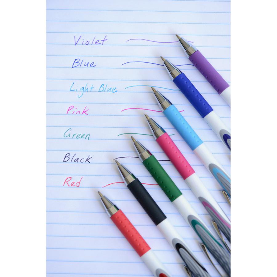 Zebra Pen Z-Grip Flight Retractable Pens - Bold Pen Point - 1.2 mm Pen Point Size - Retractable - Blue - 1 Dozen. Picture 5