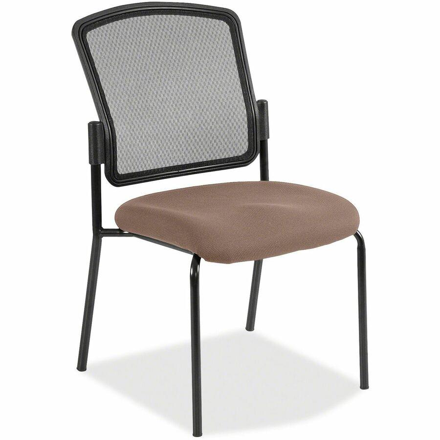 Eurotech Dakota 2 7014 Guest Chair - Beach Fabric Seat - Steel Frame - Four-legged Base - 1 Each. Picture 2