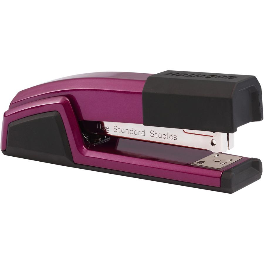 Bostitch Epic Antimicrobial Office Stapler - 25 Sheets Capacity - 210 Staple Capacity - Full Strip - 1 Each - Magenta. Picture 14