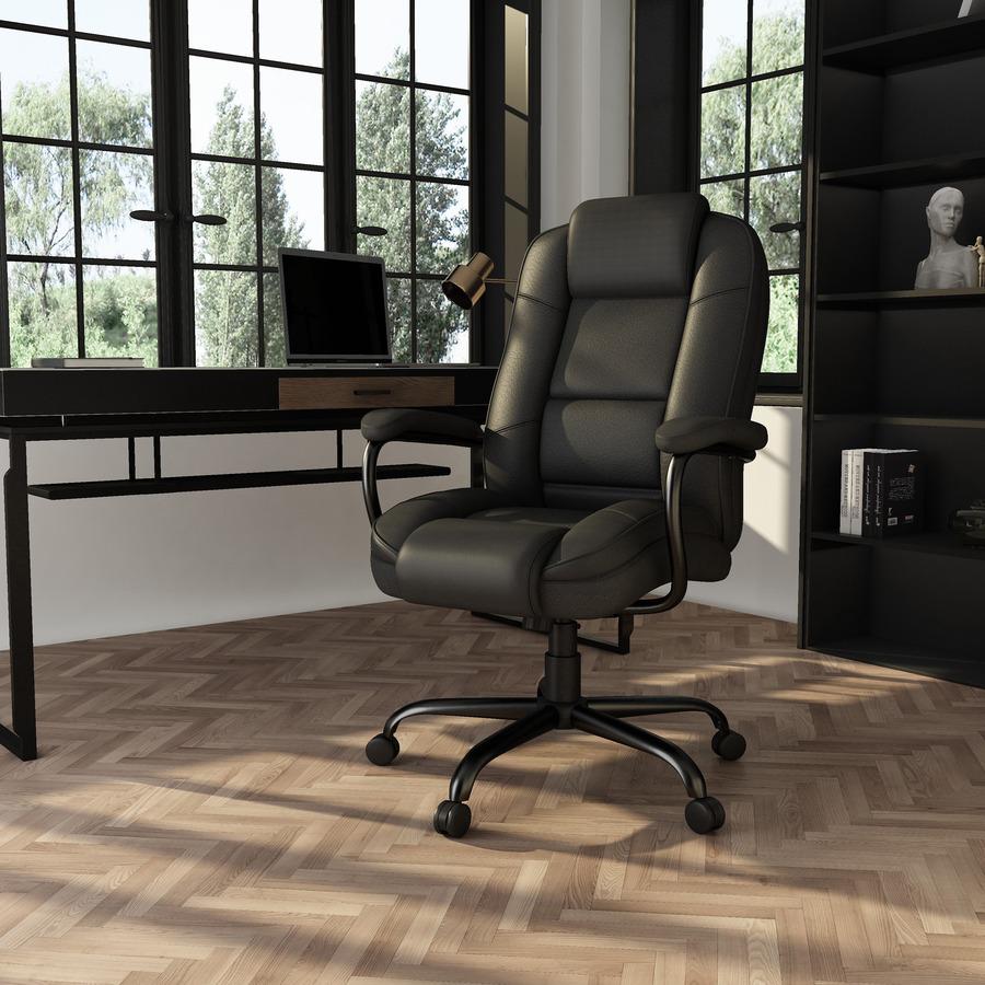 Boss Executive Chair - Black Seat - Black Back - 1 Each. Picture 12