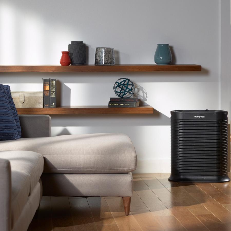 Honeywell HPA300 HEPA Air Purifier - True HEPA, Activated Carbon - 465 Sq. ft. - Black. Picture 3