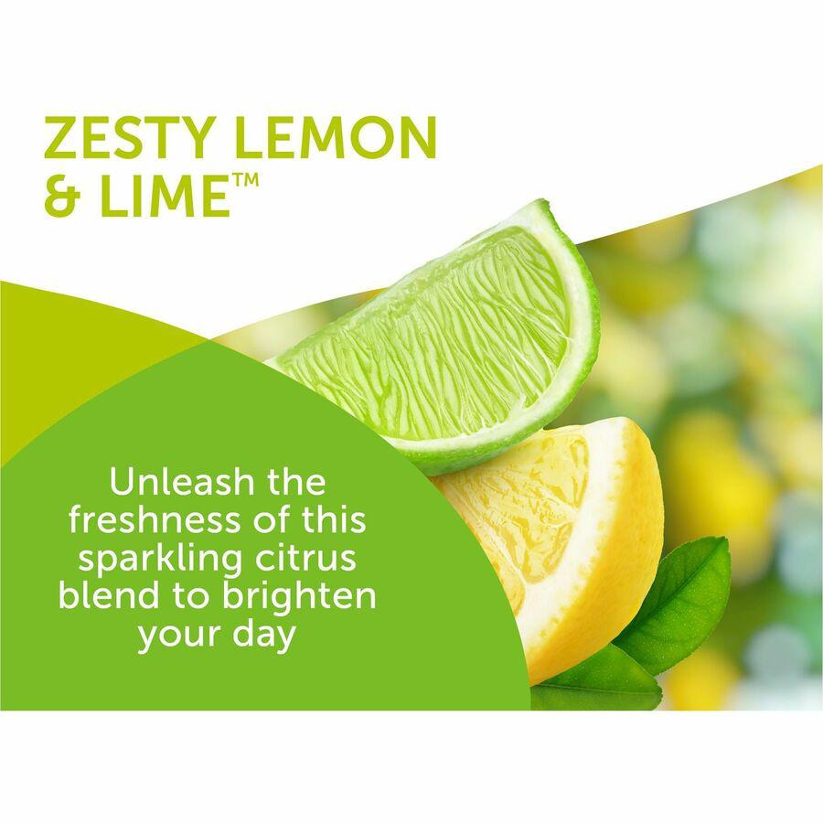 Bright Air Zesty Lemon Super Odor Eliminator - 14 fl oz (0.4 quart) - Lemon, Zesty Lemon - 60 Day - 1 Each - Odor Neutralizer, Long Lasting. Picture 11