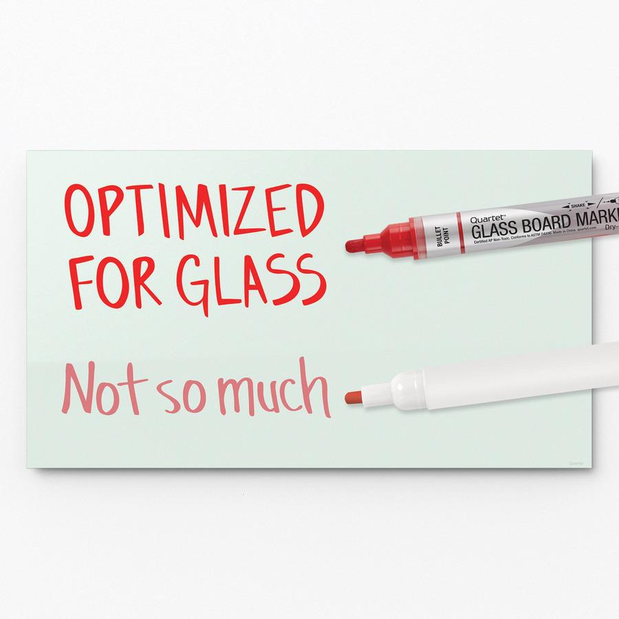 Quartet Premium Dry-Erase Markers for Glass Boards - Bullet Marker Point Style - Black - 1 Dozen. Picture 4
