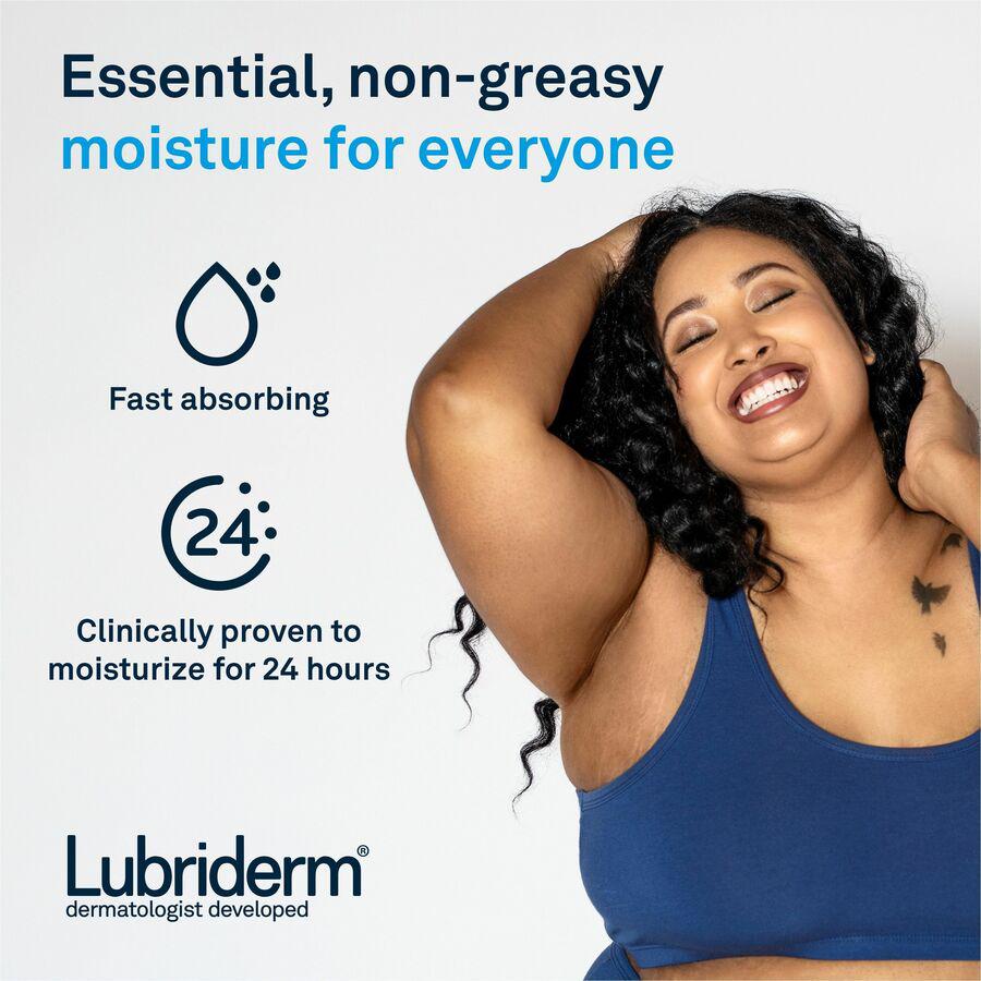 Lubriderm Daily Moisture Lotion - Lotion - 16 fl oz - For Dry, Normal Skin - Applicable on Body - Moisturising, Non-greasy, Fragrance-free, Absorbs Quickly - 12 / Carton. Picture 11