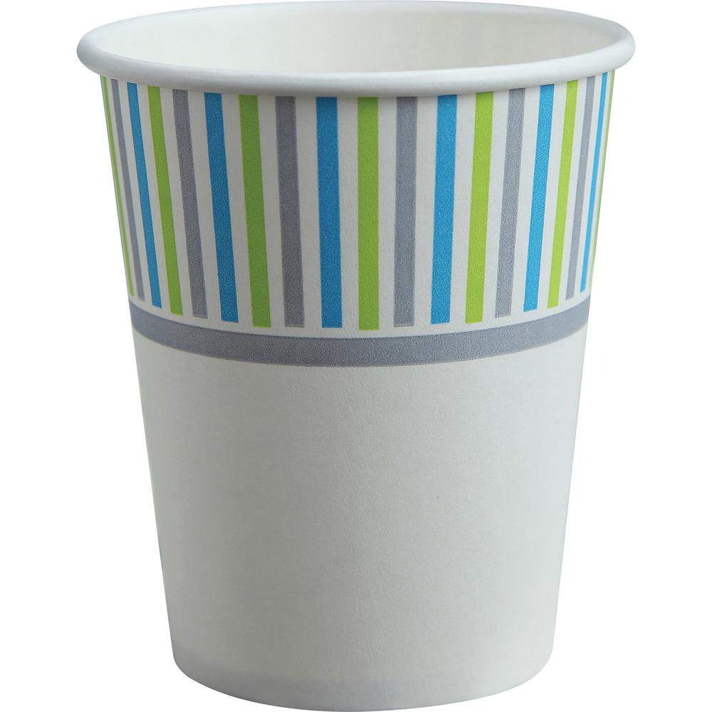 Genuine Joe Hot Cup - 12 fl oz - 50 / Pack - Assorted - Paper - Hot Chocolate, Cappuccino, Tea, Coffee, Beverage. Picture 3