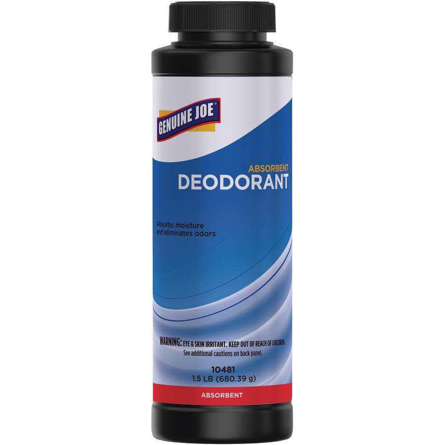 Genuine Joe Deodorizing Absorbent - 24 oz (1.50 lb) - 1 Bottle - Easy to Use, Absorbent, Caustic-free, Deodorant, Deodorize, Non-corrosive, No-mess, Non-hazardous - Light Brown. Picture 2