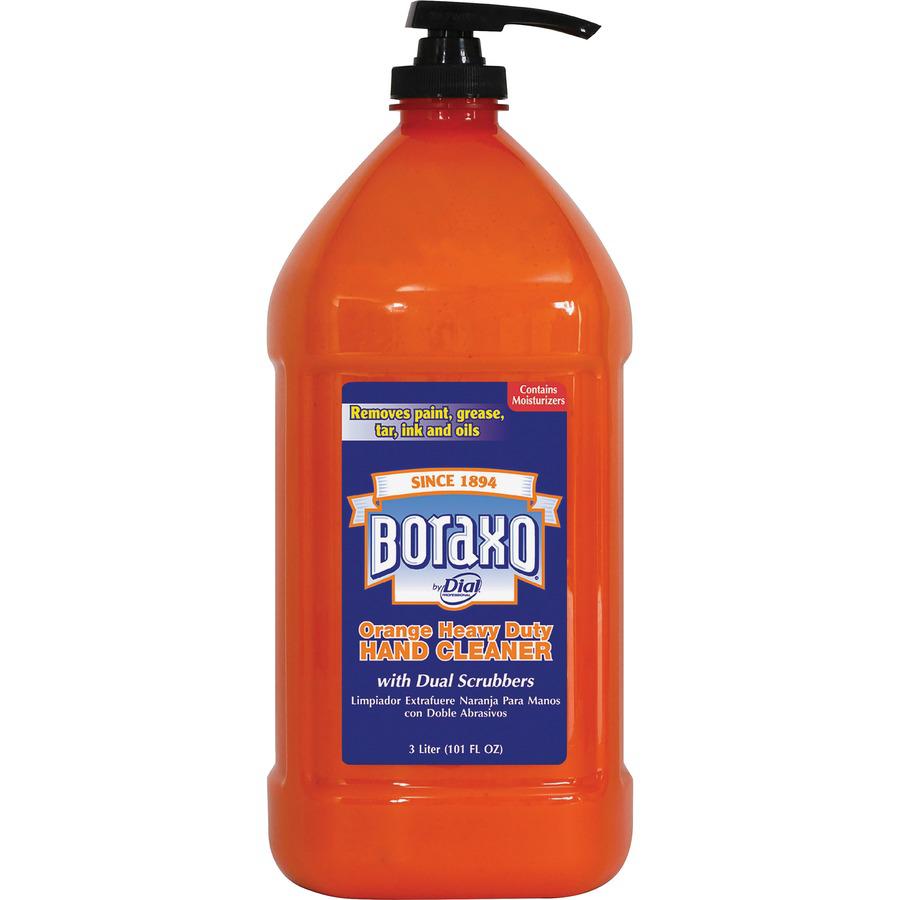 Dial Orange Heavy-duty Hand Cleaner - 101.4 fl oz (3 L) - Pump Bottle Dispenser - Grease Remover, Grime Remover, Ink Remover, Tar Remover, Paint Remover - Hand, Skin - Moisturizing - Orange - Heavy Du. Picture 2