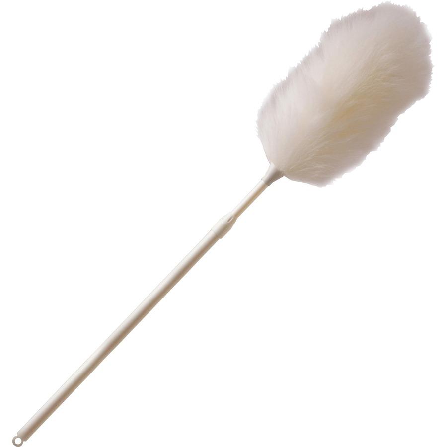 Ettore Lightweight Lambswool Duster - Lamb's Wool Bristle - 42" Handle Length - 6 / Carton. Picture 2