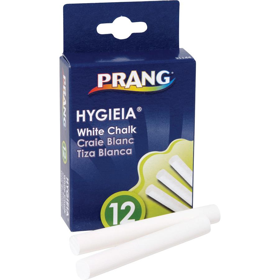 Prang Nontoxic Chalk Sticks - 3.3" Length - White - 24 / Carton - 12 Per Box. Picture 6