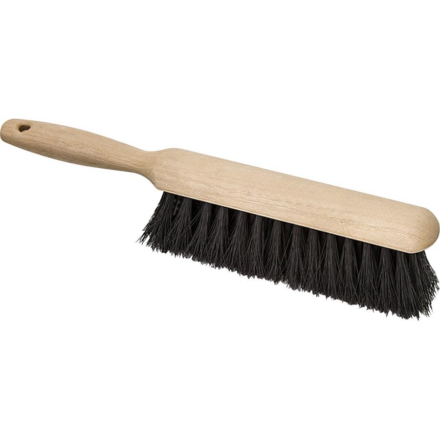 Genuine Joe Poly Counter Brush - 13" Overall Length - 12 / Carton - Black. Picture 2