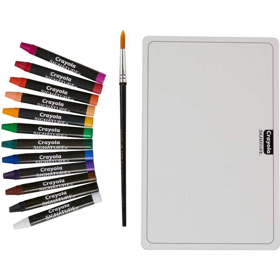 Crayola Signature Premium Watercolor Crayons - Assorted. Picture 4