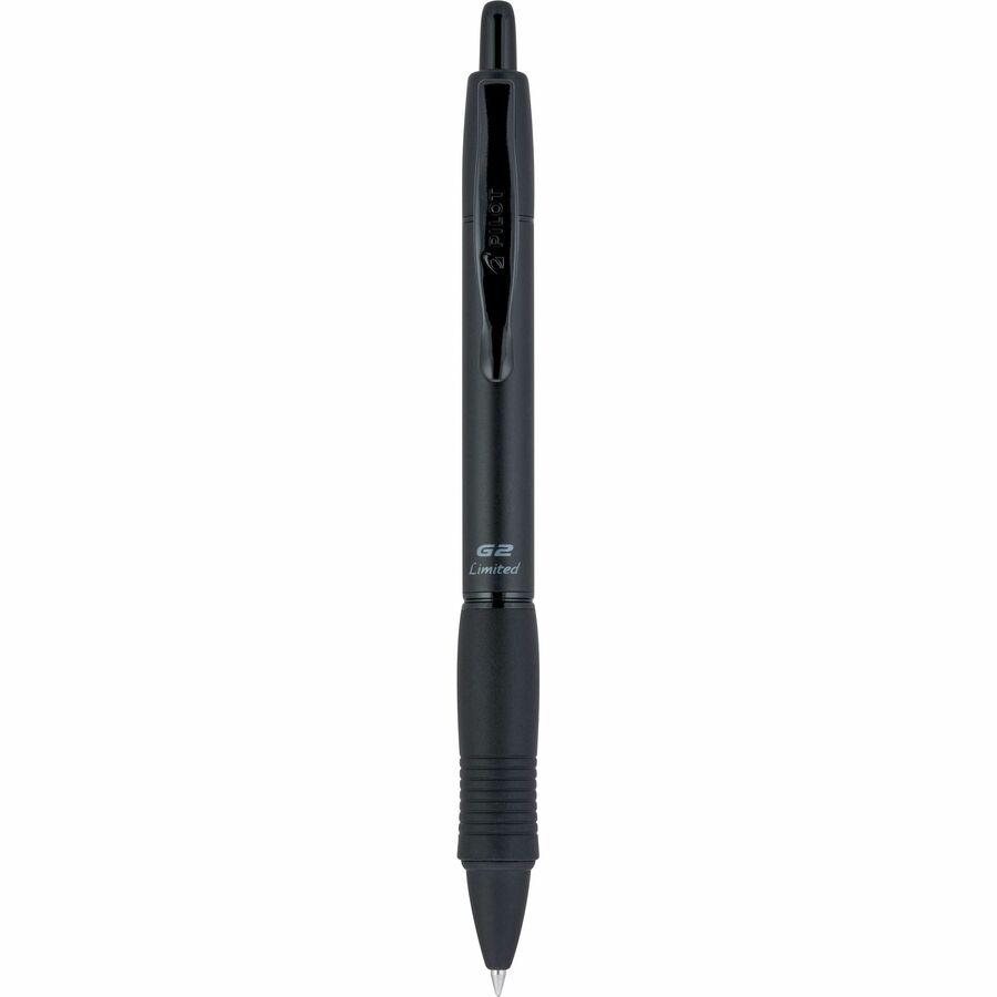 Pilot Ballpoint Pen - Fine Pen Point - Refillable - Black Gel-based Ink - Matte Black Barrel - 1. Picture 4