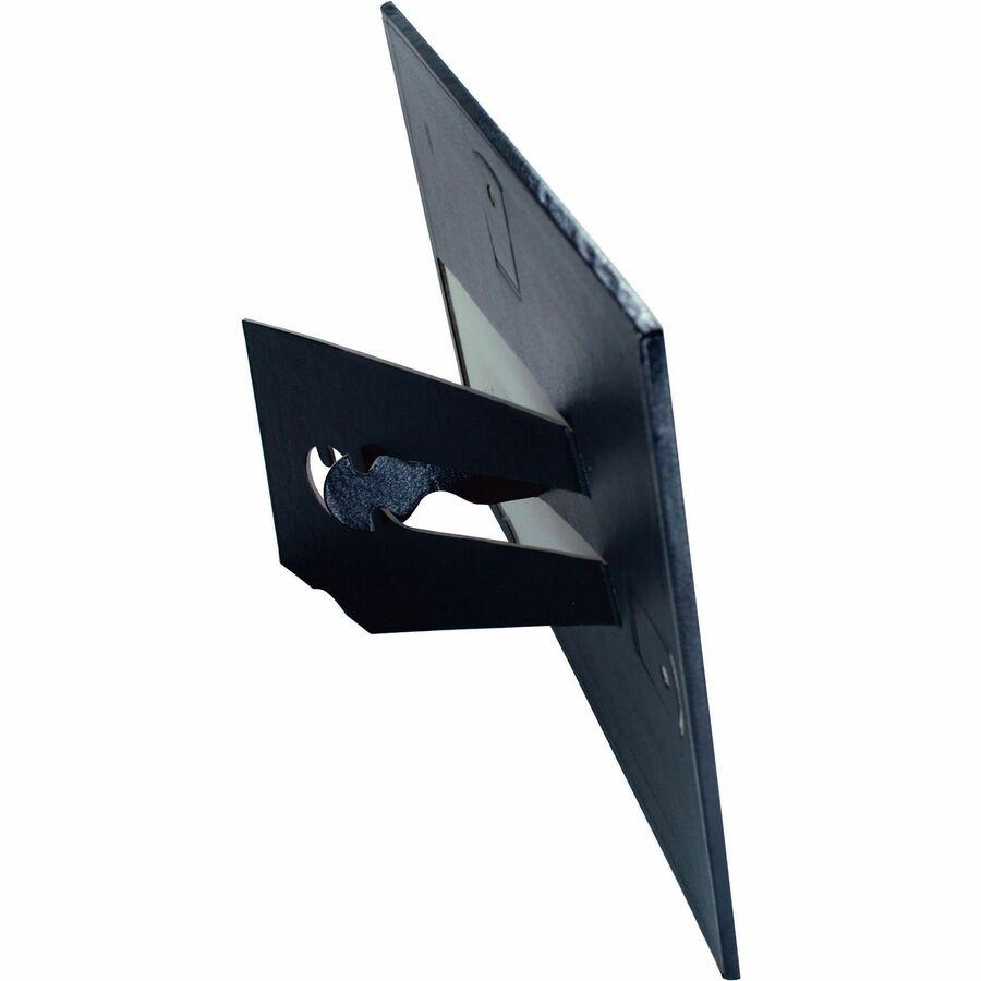 Golite nu-dell Flat Document Frames - Holds 11" x 8.50" Insert - Desktop - Horizontal, Vertical - Easel Back, Hanger - 2 / Pack - Leatherette - Black. Picture 5