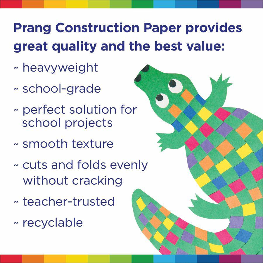 Prang Smart-Stack Construction Paper - Multipurpose - 9"Width x 12"Length - 300 / Pack - Assorted. Picture 10
