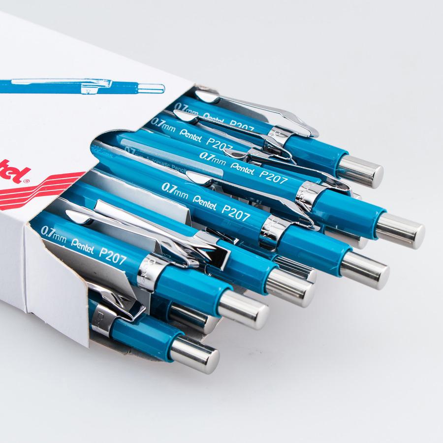 Pentel Sharp Automatic Pencils - #2 Lead - 0.7 mm Lead Diameter - Refillable - Blue Barrel - 1 Each. Picture 2