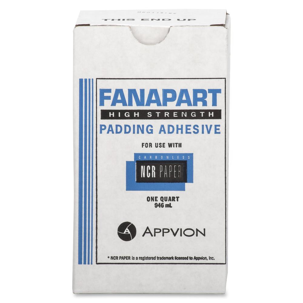 NCR Paper Fanapart Padding Adhesive - 1 quart - 1 Each. Picture 2
