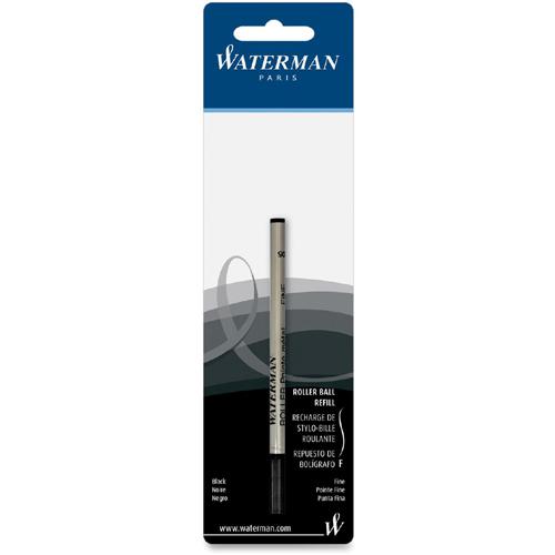 Waterman Rollerball Pen Refills - Fine Point - Black Ink - 1 Each. Picture 3