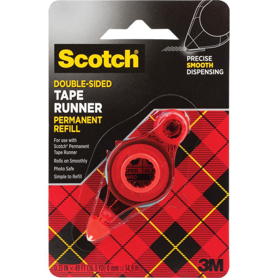 Scotch Double-Sided Tape Runner Refill - 8 oz - 1 Each - Clear. Picture 5