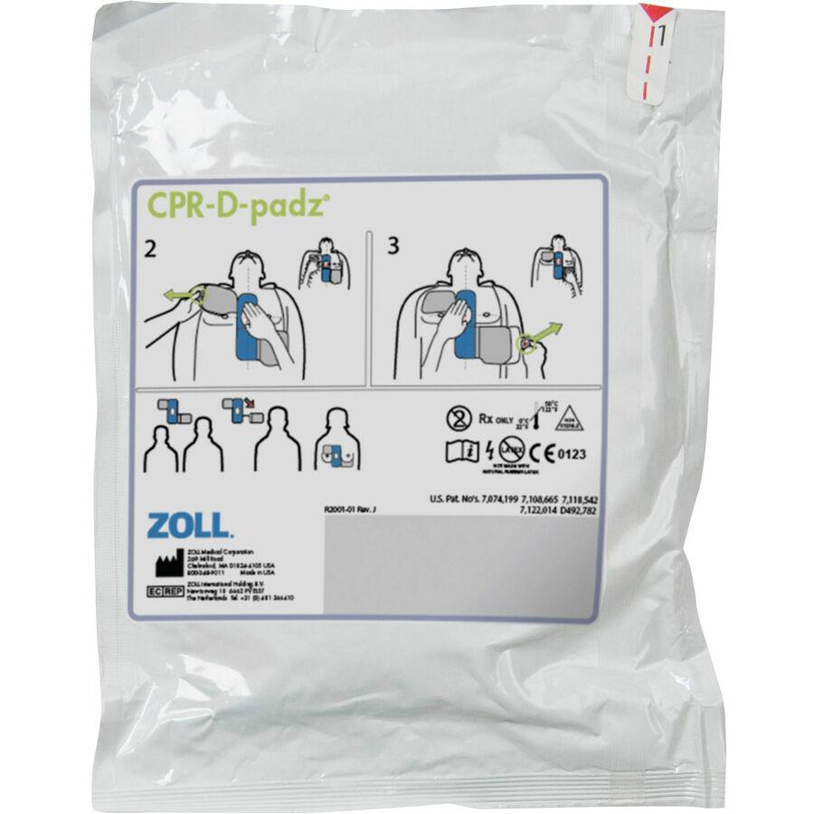 ZOLL Medical AED Plus Defibrillator 1-piece Electrode Pad - 1 Each. Picture 3