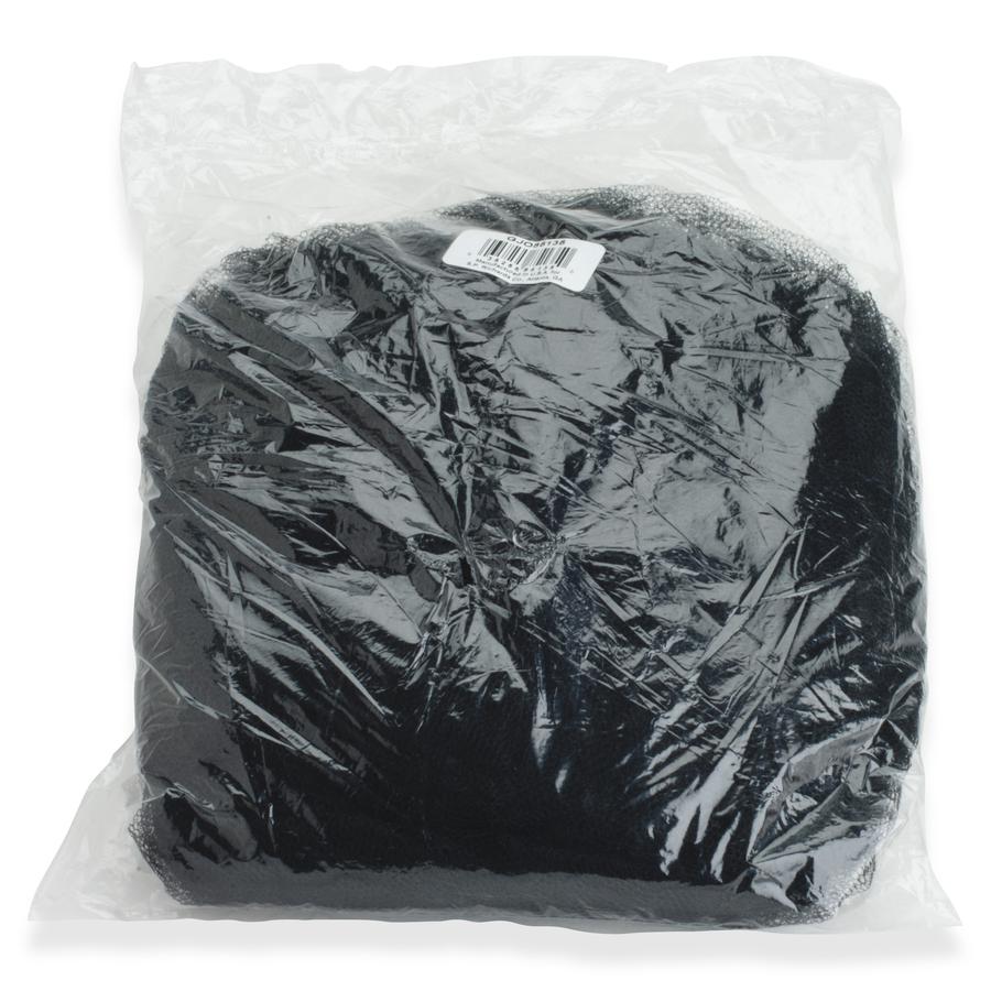 Genuine Joe Black Nylon Hair Net - Recommended for: Food Handling, Food Processing - Large Size - 21" Stretched Diameter - Contaminant Protection - Nylon - Black - Lightweight, Comfortable, Durable, T. Picture 5