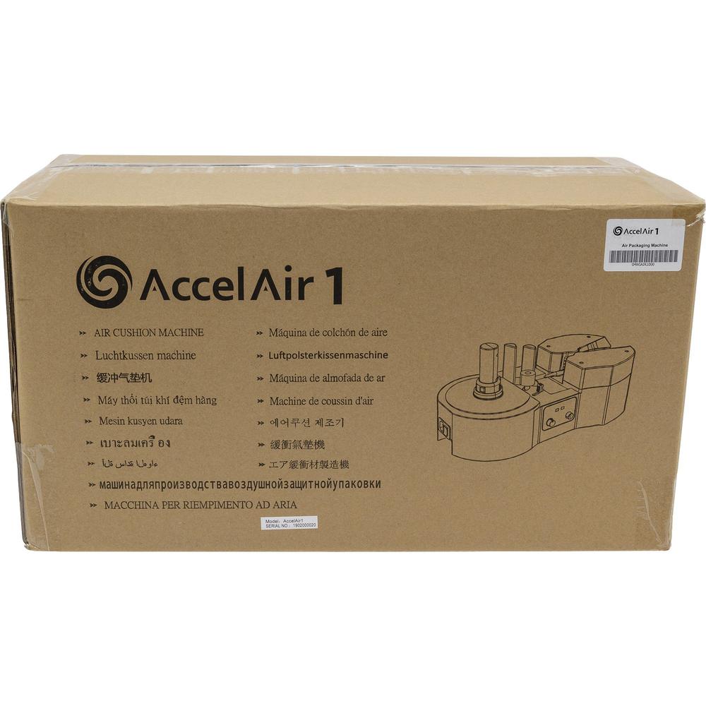 Spiral Accel Air 1 Packaging System - 8.5" Width x 8.5" Height x 18" Length - 1 Each - Gray. Picture 4