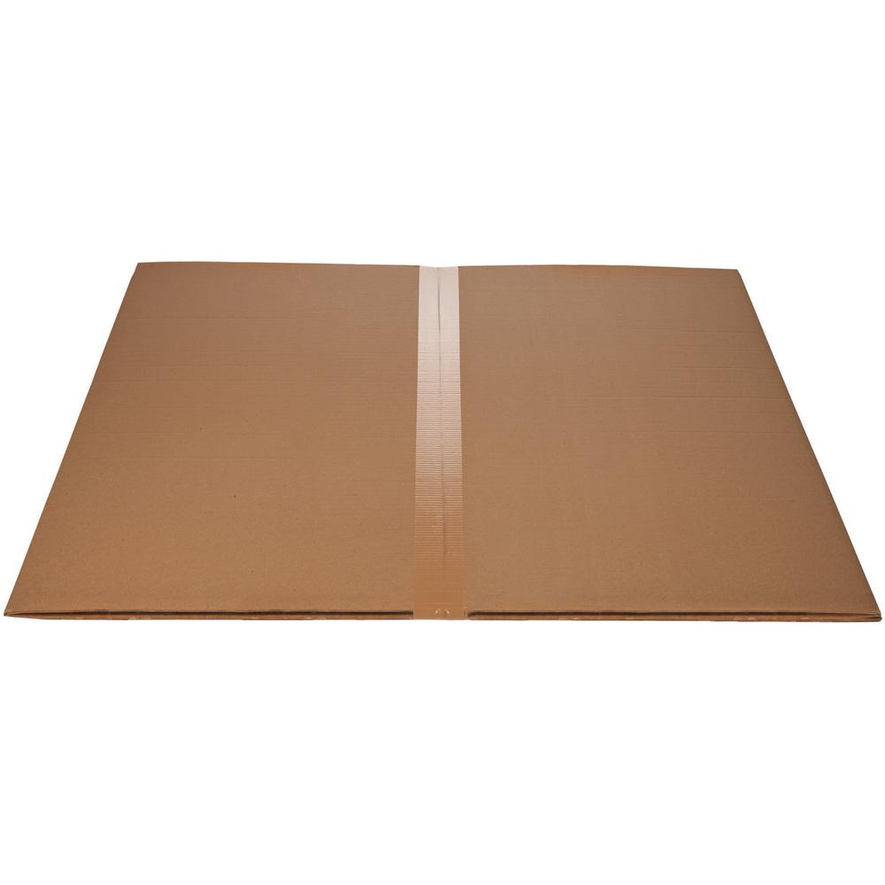 Deflecto Earth Source Hard Floor Chair Mat - Hard Floor - 48" Length x 36" Width x 0.100" Thickness - Lip Size 10" Length x 19" Width - Clear - 1Each. Picture 2