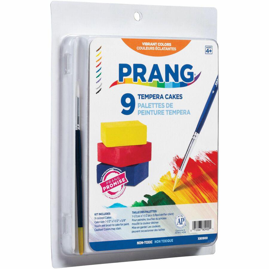 Prang Tempera Cakes Paint Kit - 9 / Set - Multicolor. Picture 2