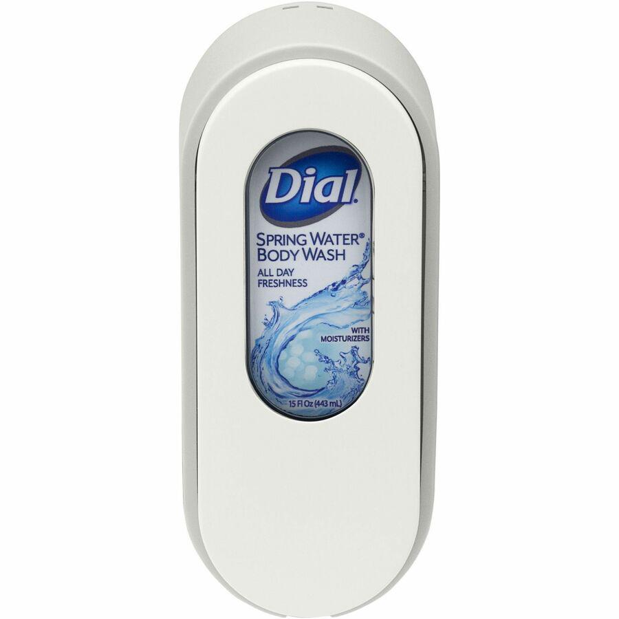 Dial Versa Body Wash Dispenser Refill - Spring Water ScentFor - 15 fl oz (443.6 mL) - Bottle Dispenser - Body - Moisturizing - Blue - Residue-free - 1 Each. Picture 5