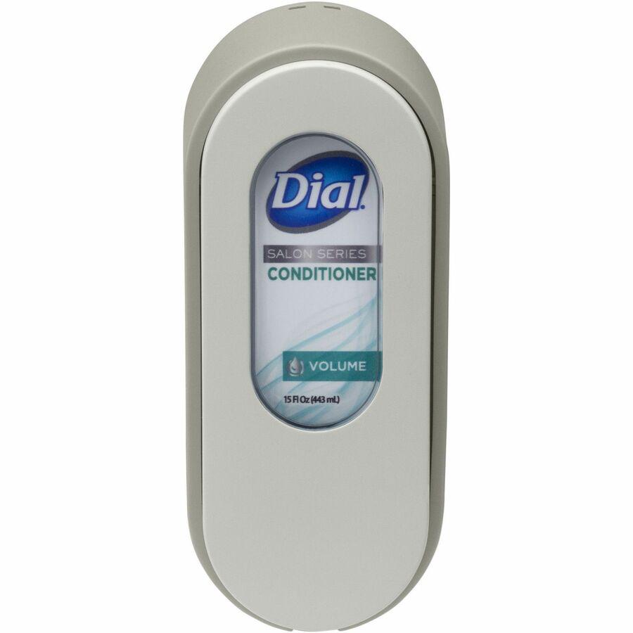 Dial Versa Salon Series Conditioner Refill - 15 fl oz (443.6 mL) - Bottle Dispenser - White - 1 Each. Picture 2