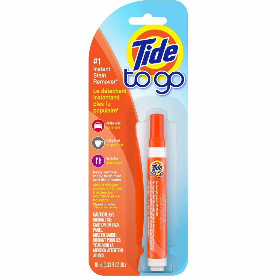 Tide To Go Stain Remover Pen - 0.34 oz (0.02 lb) - 6 / Carton - Phosphate-free, Machine Washable, Bleach-free - Orange. Picture 2