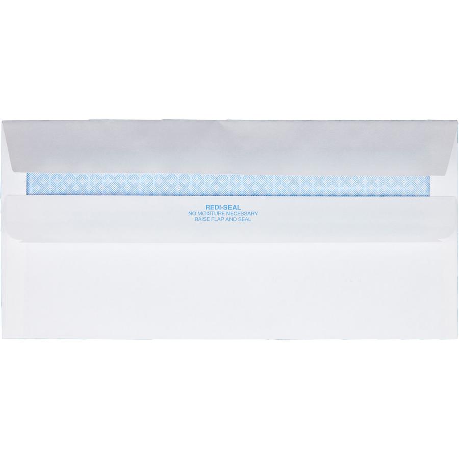 Quality Park Redi-Seal HCFA-1500 Claim Envelopes - Single Window - #10 1/2 - 4 1/2" Width x 9 1/2" Length - 24 lb - Self-sealing - Wove - 500 / Box - White. Picture 7