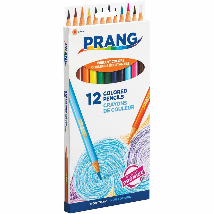 Prang Colored Pencils - Assorted Lead - Assorted Barrel - 12 / Set. Picture 2