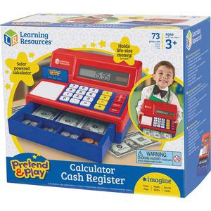 Pretend & Play Pretend Calculator/Cash Register - Theme/Subject: Learning - Skill Learning: Imagination, Money, Mathematics - 3-8 Year. Picture 6