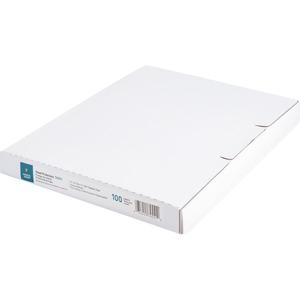 Business Source Top-Loading Poly Sheet Protectors - 11" Height x 9" Width - 1.9 mil Thickness - For Letter 8 1/2" x 11" Sheet - Ring Binder - Rectangular - Clear - Polypropylene - 100 / Box. Picture 8