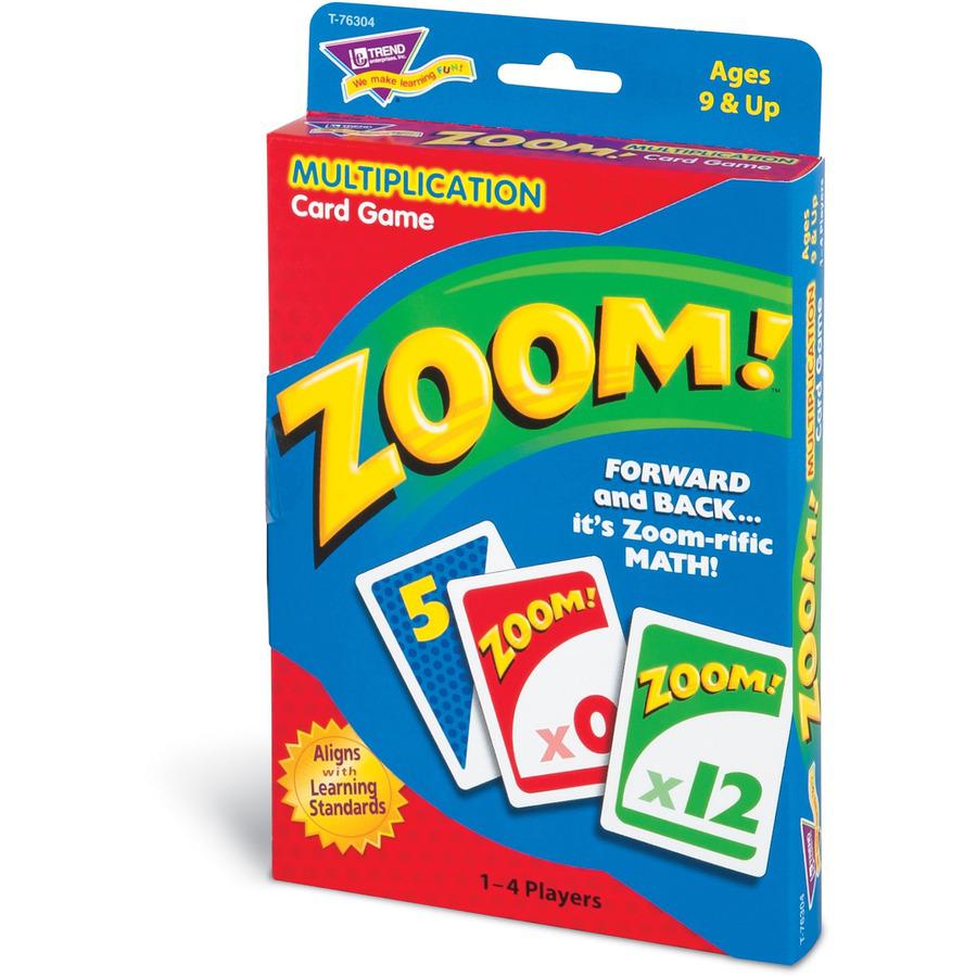 Trend Zoom Multiplication Learning Game - Educational - 1 to 4 Players - 1 Each. Picture 5