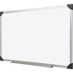 Lorell Dry-erase Board - 72" (6 ft) Width x 48" (4 ft) Height - White Styrene Surface - Aluminum Frame - Ghost Resistant, Scratch Resistant - 1 Each. Picture 7