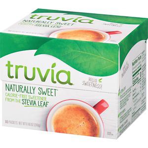 Truvia Cargill All Natural Sweetener Packets - Natural Sweetener - 80/Box. Picture 5