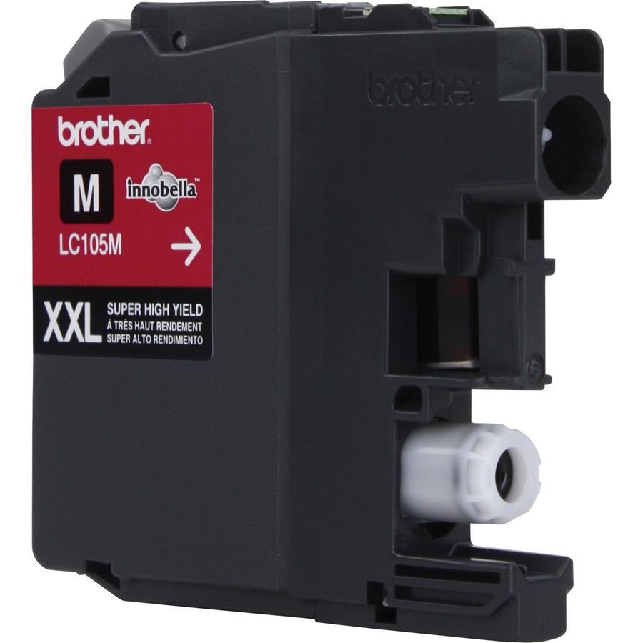 Brother Genuine Innobella LC105M Super High Yield Magenta Ink Cartridge - Inkjet - High Yield - 1200 Pages - Magenta - 1 Each. Picture 7