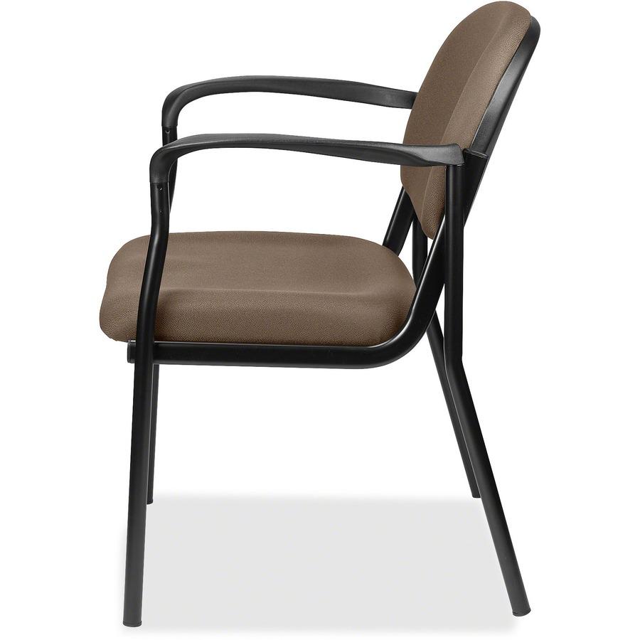 Eurotech Dakota 8011 Guest Chair - Roulette Fabric Seat - Roulette Fabric Back - Steel Frame - Four-legged Base - 1 Each. Picture 5
