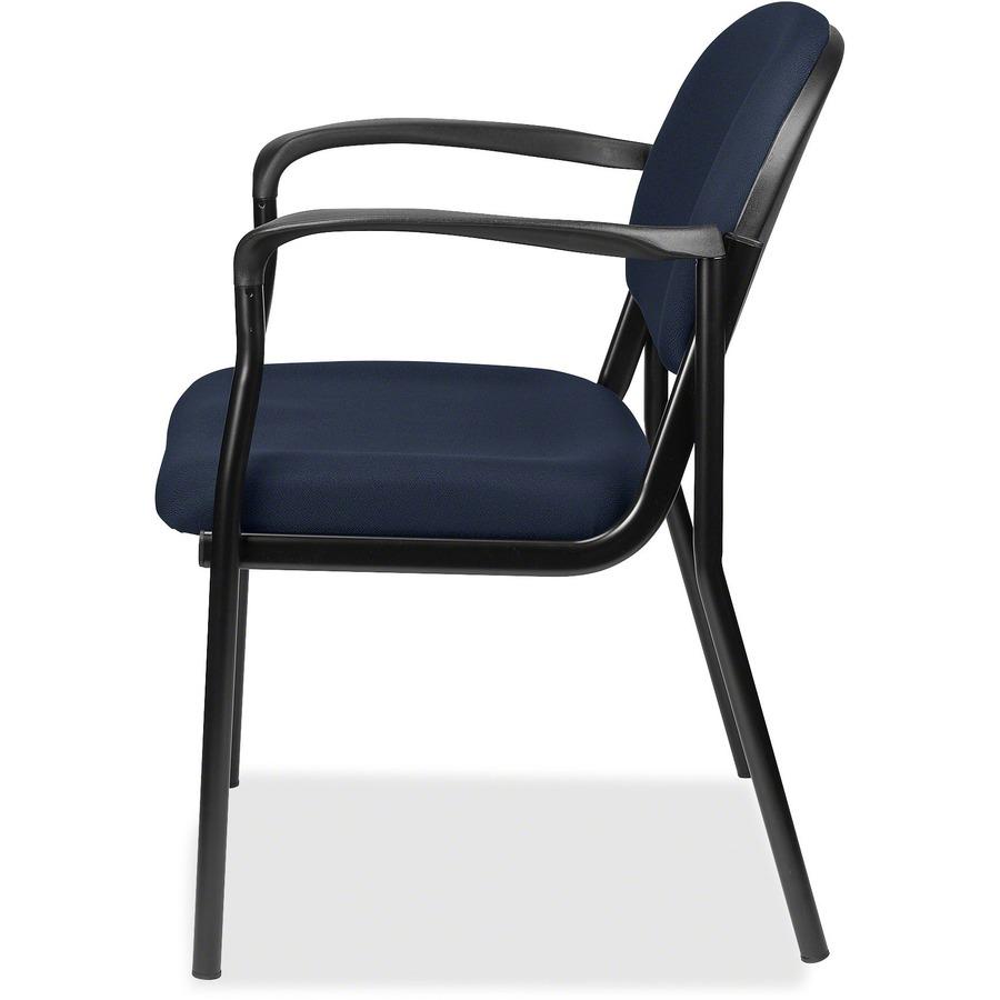 Eurotech Dakota 8011 Guest Chair - Cadet Fabric Seat - Cadet Fabric Back - Steel Frame - Four-legged Base - 1 Each. Picture 5