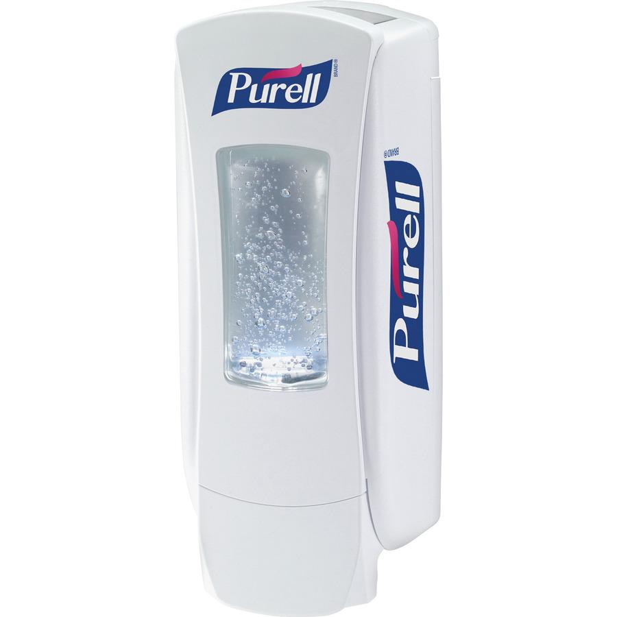 PURELL&reg; ADX-12 Dispenser - Manual - 1.27 quart Capacity - White - 6 / Carton. Picture 5