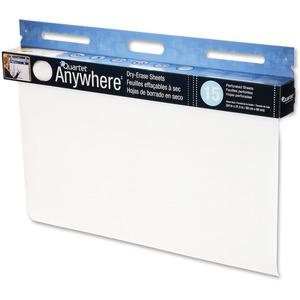Quartet Anywhere Dry-Erase Sheets - 480" (40 ft) Length - Paper - White - Easy Tear, Wipeable - 1 Each. Picture 7