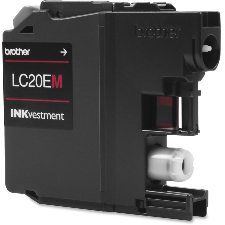 Brother Genuine LC20EM INKvestment Super High Yield Magenta Ink Cartridge - Inkjet - Super High Yield - 1200 Pages - Magenta - 1 Each. Picture 3
