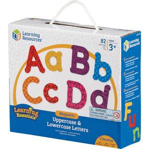 Learning Resources Upper/Lower Case Magnetic Letters - Learning Theme/Subject - Lowercase Letters, Uppercase Letters Shape - Magnetic - Wear Resistant, Tear Resistant - 82 / Set. Picture 8