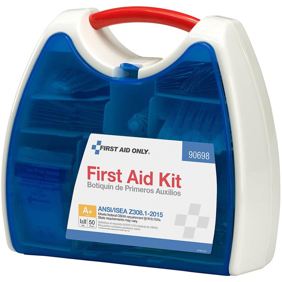 First Aid Only 50-Person ReadyCare First Aid Kit - ANSI Compliant - 260 x Piece(s) For 50 x Individual(s) Height - Plastic Case - 1 Each. Picture 7