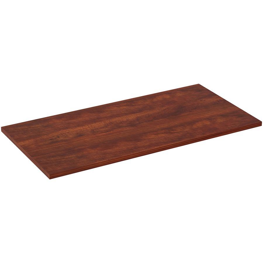 Lorell Training Tabletop - Cherry Rectangle, Laminated Top - 48" Table Top Length x 24" Table Top Width x 1" Table Top ThicknessAssembly Required - 1 Each. Picture 5