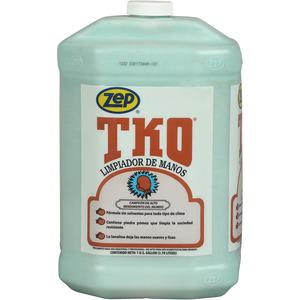 Zep TKO Hand Cleaner - Lemon Lime ScentFor - 1 gal (3.8 L) - Dirt Remover, Grime Remover, Grease Remover - Hand - Blue, Opaque - Heavy Duty, Solvent-free, Non-flammable - 1 Each. Picture 4