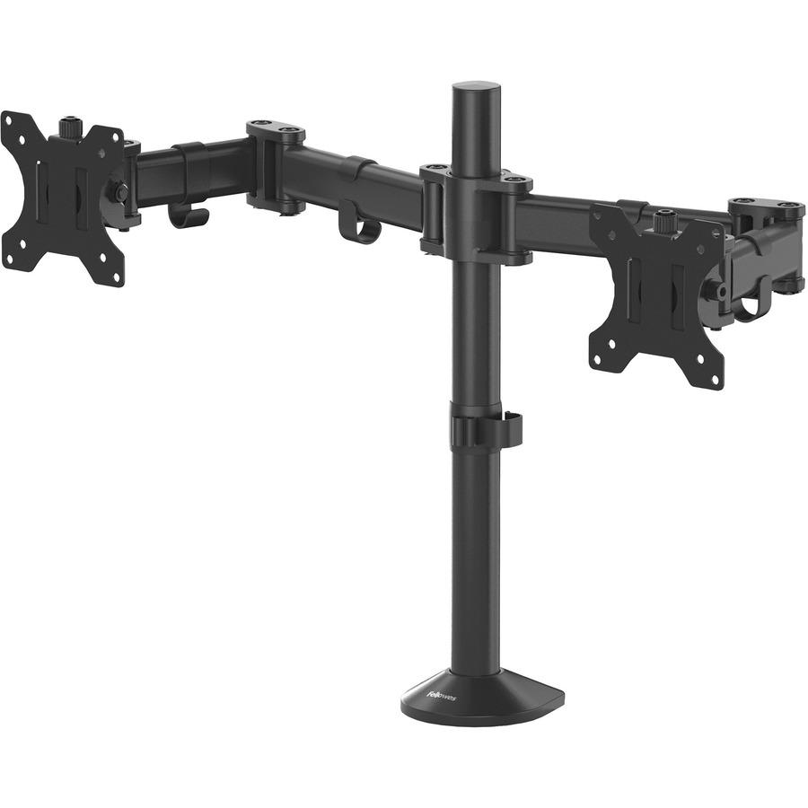 Fellowes Reflex Dual Monitor Arm - 2 Display(s) Supported - 30" Screen Support - 48 lb Load Capacity. Picture 8